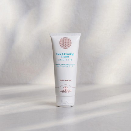 Face Cleansing Cream - Detergente viso in crema con Vit.C+E - Crema viso detergente per tutte le pelli