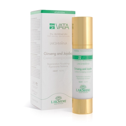 CREMA RIPARATRICE AL GINSENG E JOJOBA - Crema pelli secche Vata
