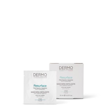 MASCHERA ESFOLIANTE con carbone vegetale - Maschera al carbone vegetale in crema delicatamente esfoliante e levigante con microsfere di Carbone vegetale attivo ad azione purificante, emolliente e normalizzante cutanea in particolare sulla zona T