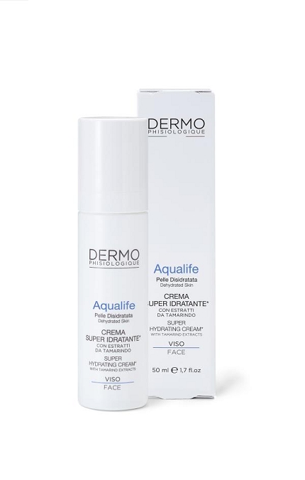 CREMA SUPER IDRATANTE VISO - Aqualife è una crema super idratante viso* ad azione idratante quotidiana dalla texture fresca e leggera, a rapido assorbimento.