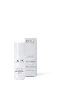 SIERO VOLUMIZZANTE SENO - Emulsione fisiologica fluida e leggera con elevata concentrazione di attivi ad azione volumizzante e ad effetto tensore. Aumenta il volume del seno senza interferire con il sistema ormonale quindi senza alcuna azione sulla ghiandola mammaria.
